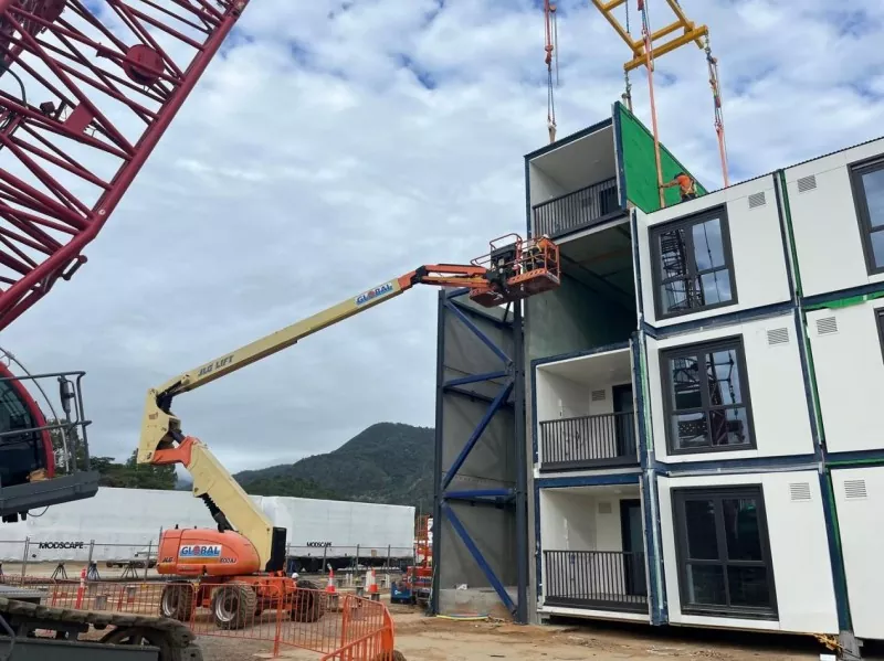 As casas modulares australianas estão falhando devido à má instalação do WRB?